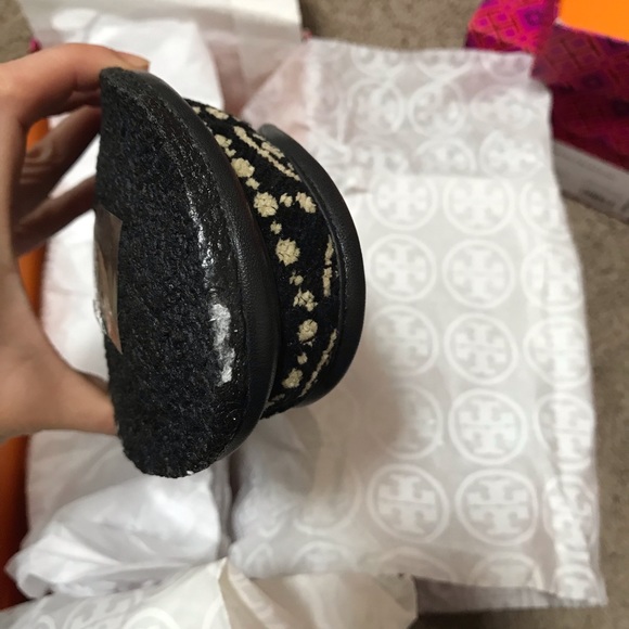 Tory Burch T MONOGRAM BUDDY SHEARLING LOAFER Size 8.5,9,10 - Picture 8 of 16